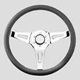 VOLANTE MOD: CLASSICO P/ PORSCHE COBRA DIVERSOS R$380,00